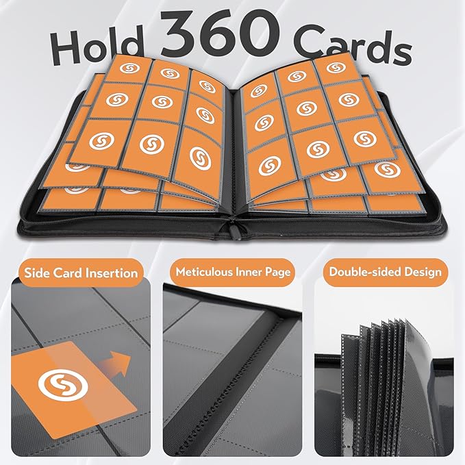 Card Binder 9 Pocket for 360 Cards - Image 4