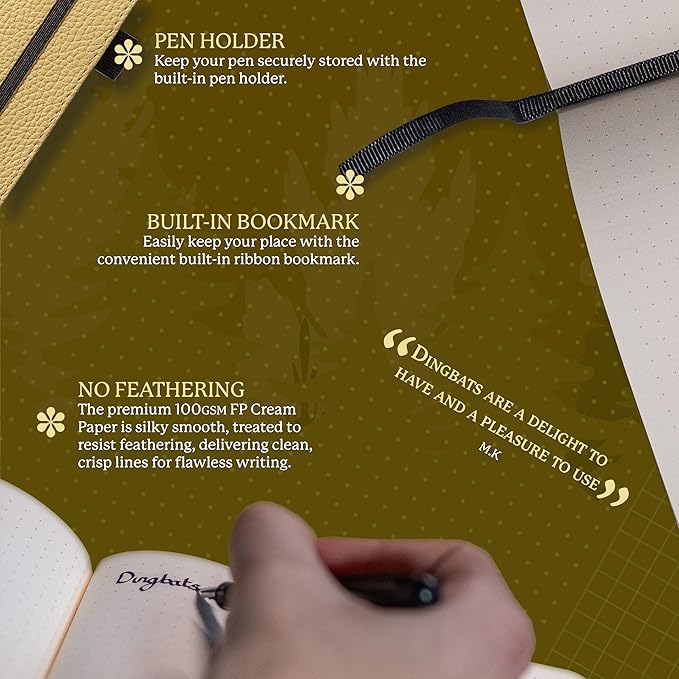 Dingbats* Wildlife Dotted Writing Journal Notebook A5 - Image 4