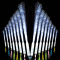 100Pcs White Fiber Optic Wands, 3 Models Wedding Sparklers, Glow Sticks Light by Zloveleexr