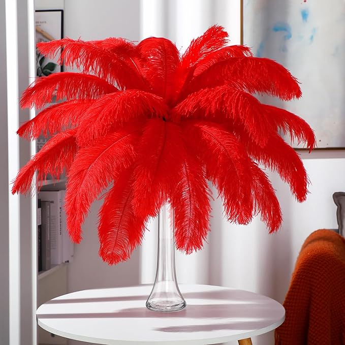Maitys 90 Pcs Large Natural Ostrich Feathers Bulk 14-16 Inch 12-14 Inch 10-12 - Image 5