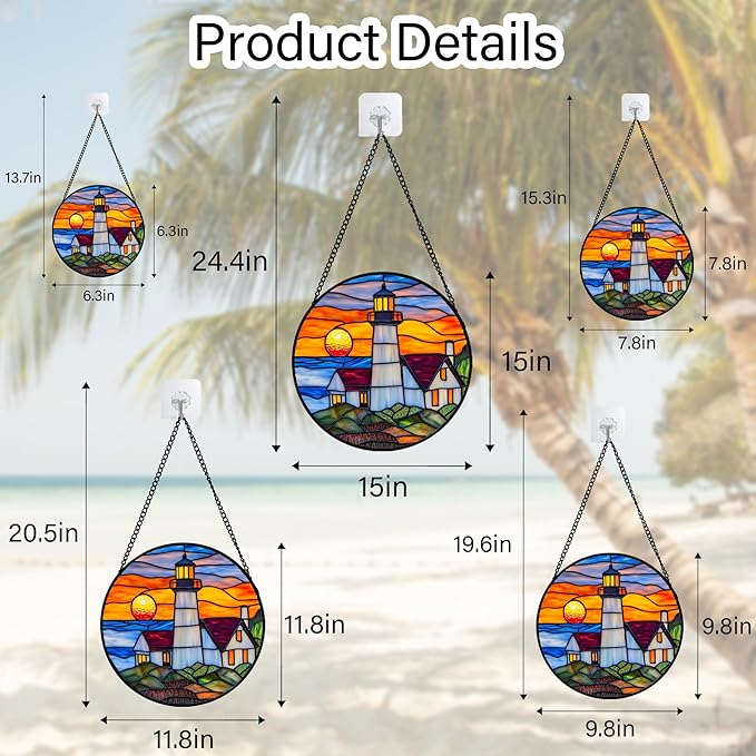 Stained Glass Window Hanging - Image 7