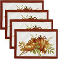 Elrene Home Fashions Autumn Pumpkin Grove Fall Placemat, Seasonal Table Decor by ElreneHomeFashions