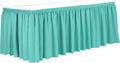 Ultimate Textile Pleat Polyester Fabric Table Skirt by UltimateTextile