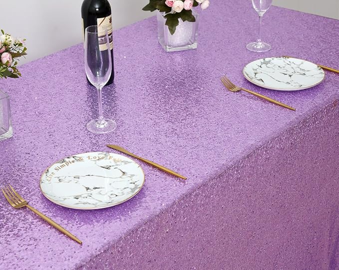 QueenDream Sparkly Sequin Tablecloth - Image 3