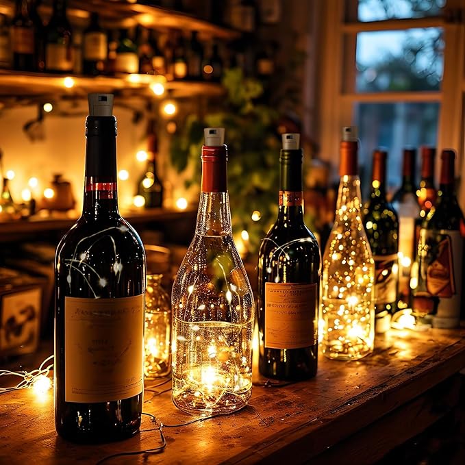 18 Pack Wine Bottle Lights - Image 5