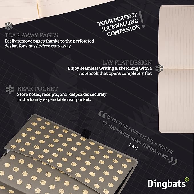 Dingbats A5 Wildlife Lined Notebook Journal - Image 6