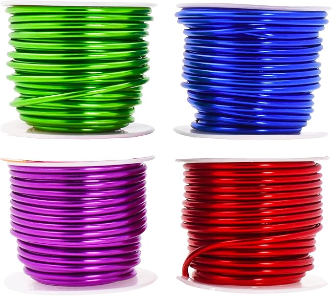 Mandala Crafts 10 Gauge Anodized Aluminum Craft Wire by MandalaCrafts