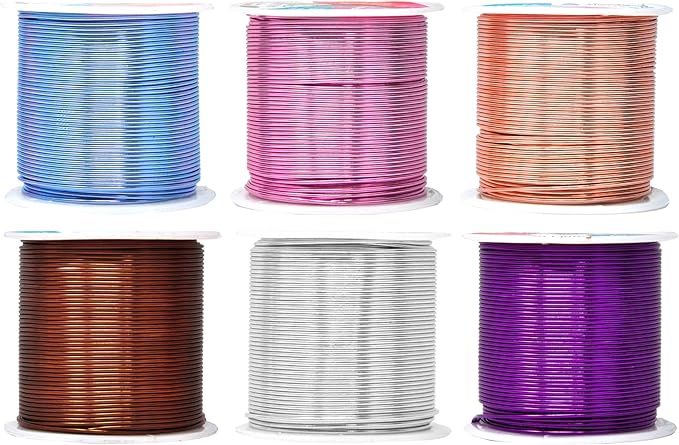 Mandala Crafts 18 Gauge Anodized Aluminum Craft Wire by MandalaCrafts
