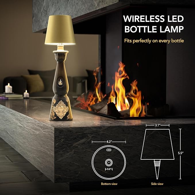 Wireless LED Bottle Lamp - Image 4