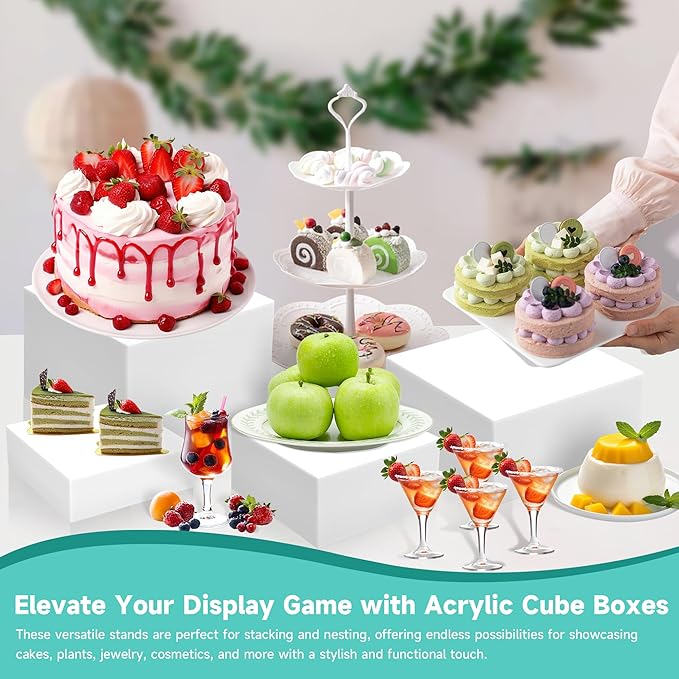 6Pcs Buffet Risers, Food Risers - Image 5