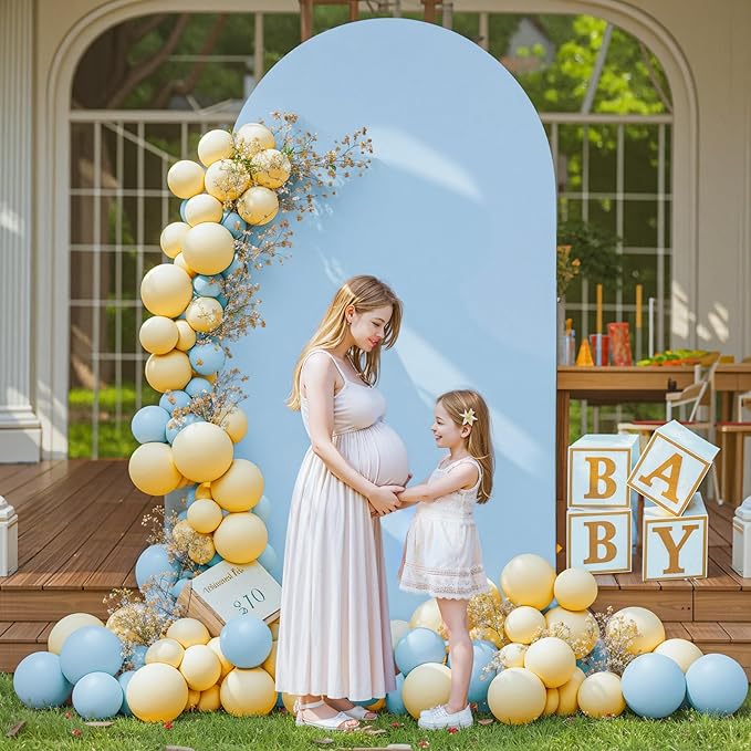 6FT Blue Arch Backdrop Cover - Image 7