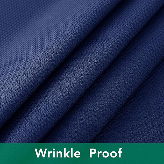 Biscaynebay Textured Fabric Square Tablecloths 54x54 Inches, Wedding and - Image 8