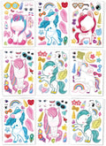 Aowplc 30 Sheets Make a Unicorn Stickers by Aowplc