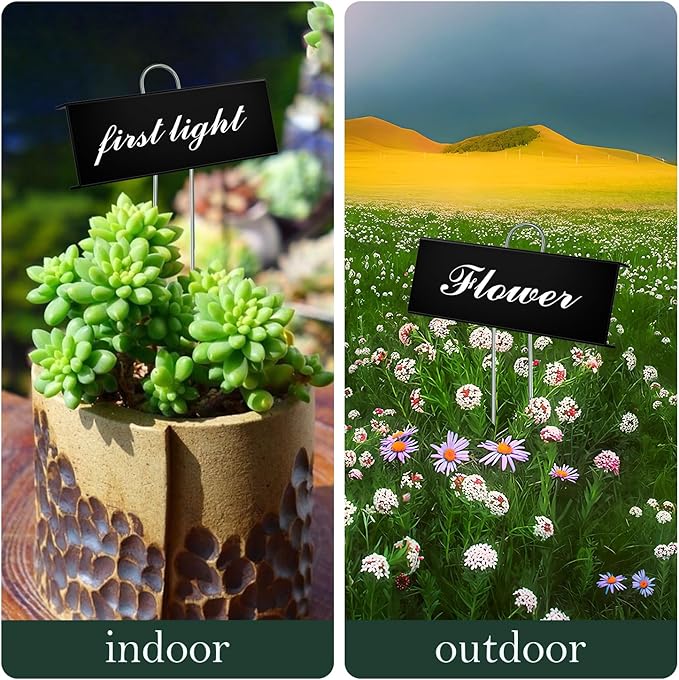 50 Pack Metal Plant Labels for Outdoor Garden Waterproof Plant Markers - Image 7