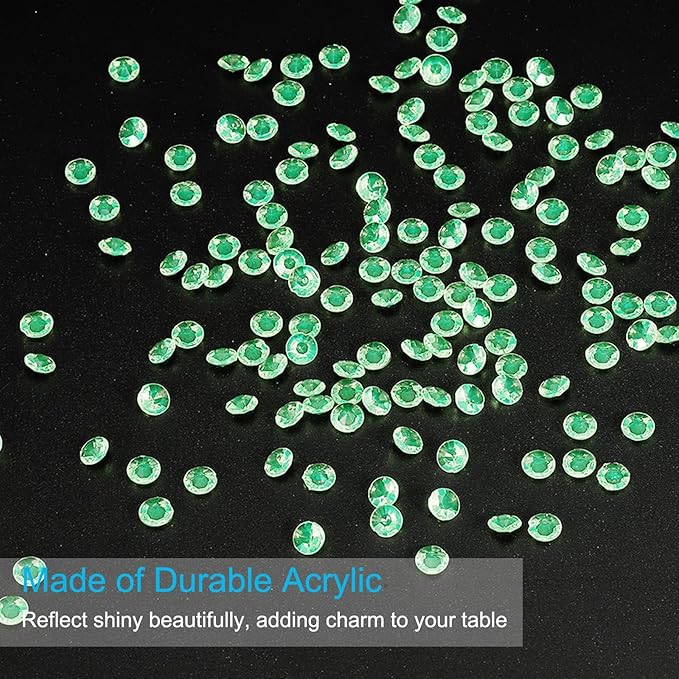 PATIKIL 4000 Pcs Wedding Table Scatter Confetti Crystals 6mm Acrylic Diamonds - Image 3