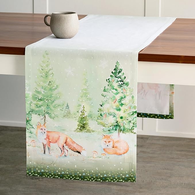 Maison d' Hermine Table Runner 100% Cotton Single Layer Table Runners 72 inches - Image 8