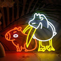 LISIGNVE Capybara Pelican Neon Sign by LISIGNVE