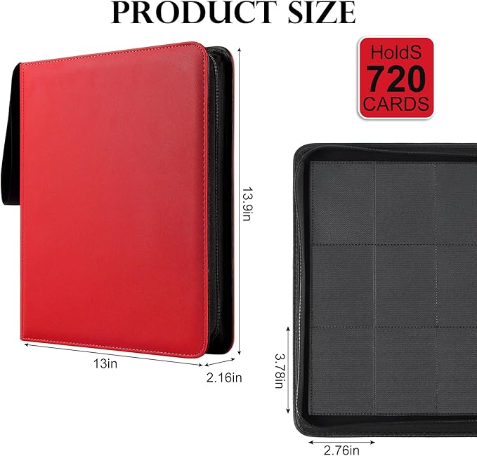 GEAoffice 12 Pocket Trading Card Binder - Image 4