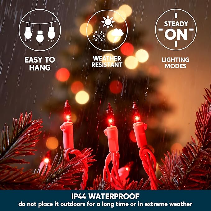 Joiedomi Christmas String Lights Indoor, 21.4 FT Lighting Decor - Image 5
