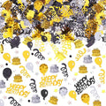 WILLBOND 3000 Pieces Happy Birthday Confetti Birthday Party Cake Confetti by Willbond+Technology+Limited