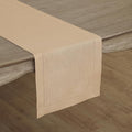 Solino Home Linen Beige Table Runner 90 Inches Long by SolinoHome