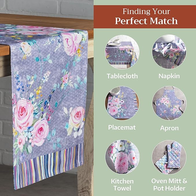 Maison d' Hermine Table Runner 100% Cotton Double Layer Table Runners 72 inches - Image 5