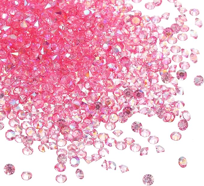 PATIKIL 14000Pcs Wedding Table Scatter Confetti Crystals 3mm Acrylic Diamonds by PATIKIL