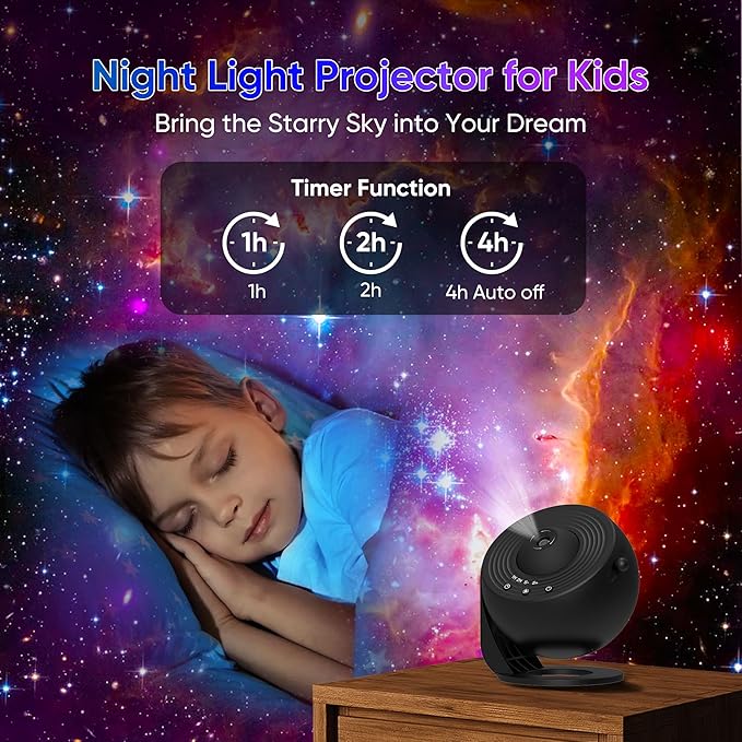 Galaxy Projector for Bedroom, 13 in 1 Star Projector - Image 4