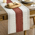 Artoid Mode Caramel Farmhouse Rustic Table Runner, Seasonal Holiday Hollow by ArtoidMode