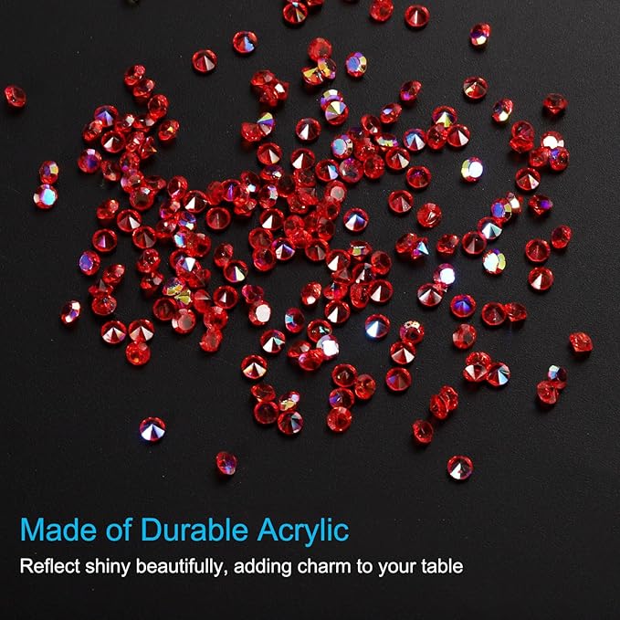 PATIKIL 14000Pcs Wedding Table Scatter Confetti Crystals 3mm Acrylic Diamonds - Image 3