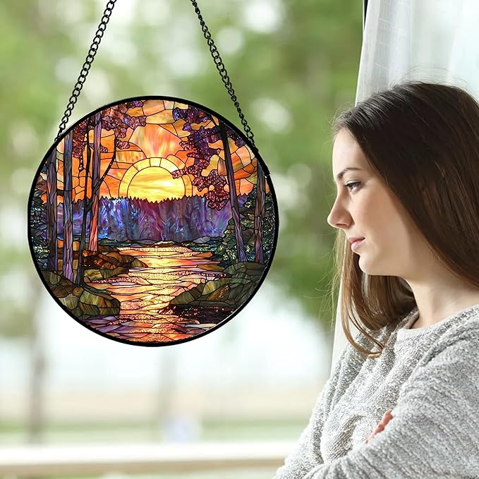 Stained Glass Window Hanging - Image 2