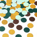 Sage-Green Gold Brown Party Decorations by HongTongTong