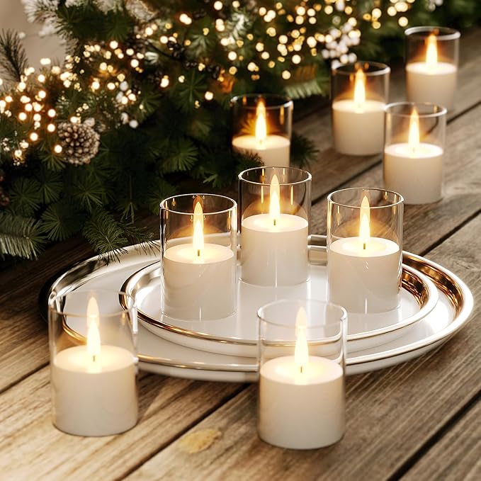 12Pack Flickering Flameless LED Candles - Image 7