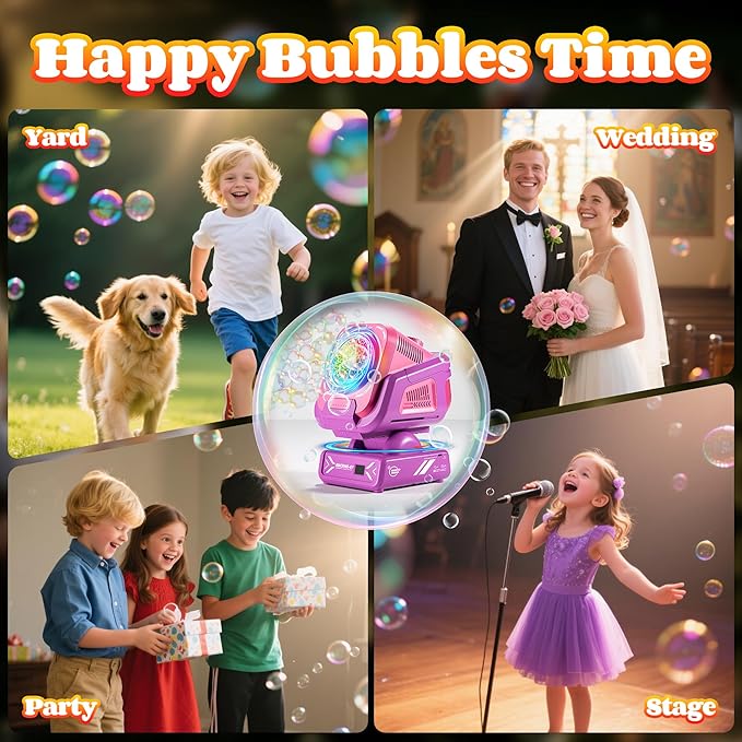 2025 Upgraded Bubble Machine - Image 7