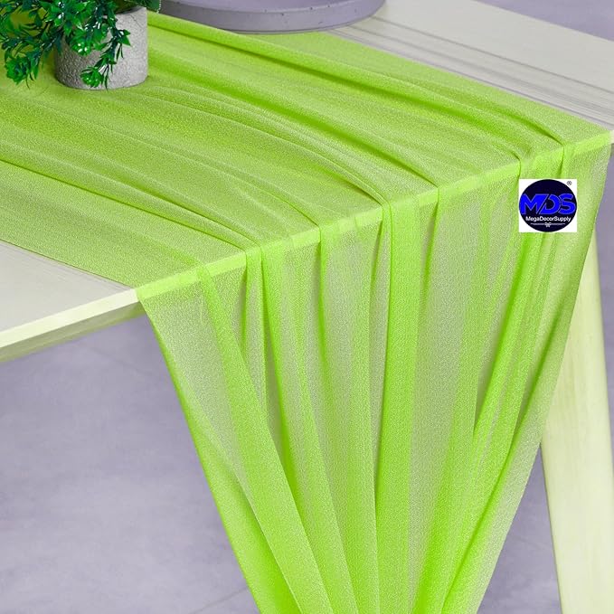 MDS Halloween Chiffon Table Runner - Image 4