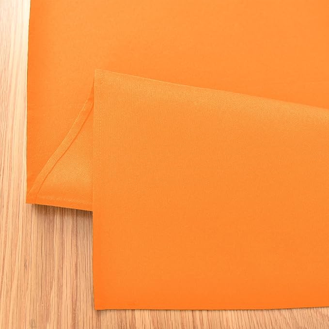 Farmhouse Orange Table Runner Dining Table Runners 48 Inches Long Coffee Table - Image 3