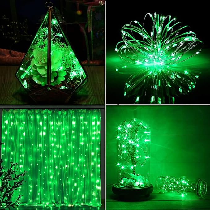 4 Pack 50 LED Fairy Lights Battery Operated - Image 4