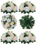 Flower Balls Wedding Rose Centerpieces: 6 Pcs Fake Flowers by Blosmon