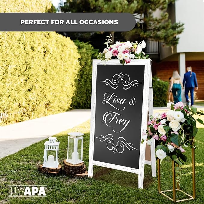 Ilyapa A-Frame Chalkboard Sidewalk Sign - Image 6