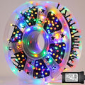 YEGUO Christmas Lights, 165ft 500 LED String Light Multicolor by YEGUO