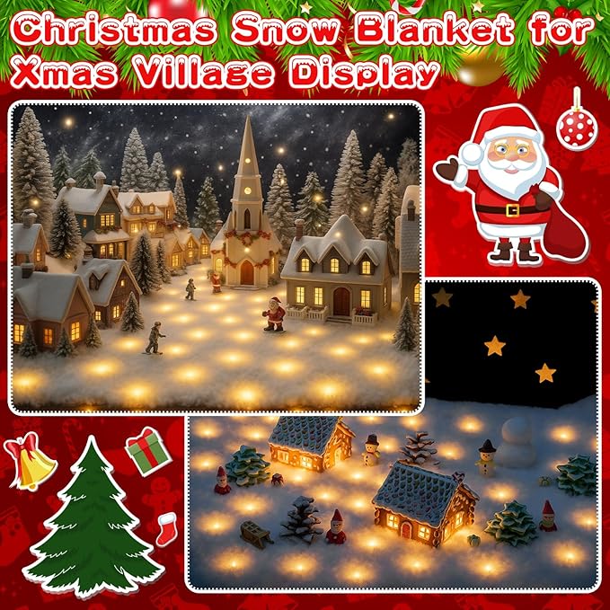 VIHOSE Christmas Snow Blanket - Image 4