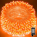 LAMPHOME 66ft Halloween Decorative Mini Lights, 200 LED Transparent Wire Fairy by ULL