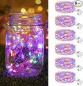 btfarm 6 Pack Fairy Lights Battery Operated, 7ft 20 Led Twinkle Lights String by btfarmdecorativelighting