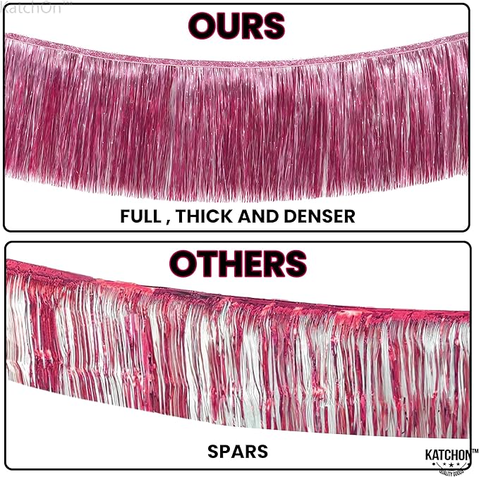 KatchOn, XtraLarge Pink Fringe Banner - Image 3