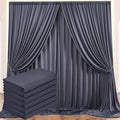 30 ft x 10 ft Wrinkle Free Charcoal Backdrop Curtain by Outpain