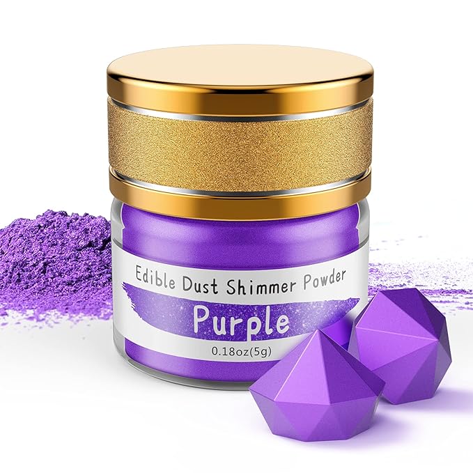 Jelife Violet Edible Luster Dust & Paint by OrderNowfromJelife
