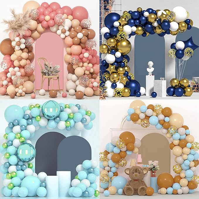 6.6FT Wedding Arch Covers Arch Backdrop Cover Arch Stand Covers Set Arch Cover - Image 4