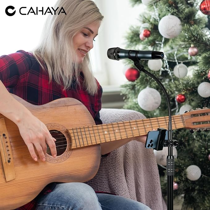 CAHAYA Dual-use Tripod Microphone Stand - Image 9