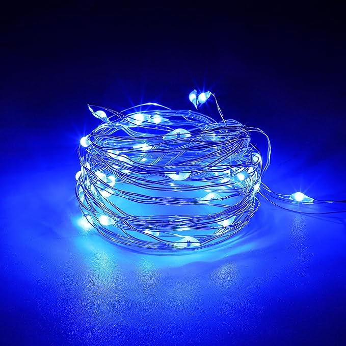 WATERGLIDE 12 Pack Fairy Lights Battery Operated, 7 ft 20 LED Mini String Lights - Image 7