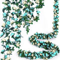8 Pcs x 8.2 ft Flower Garland Artificial Rose Vine Flowers by PONKING